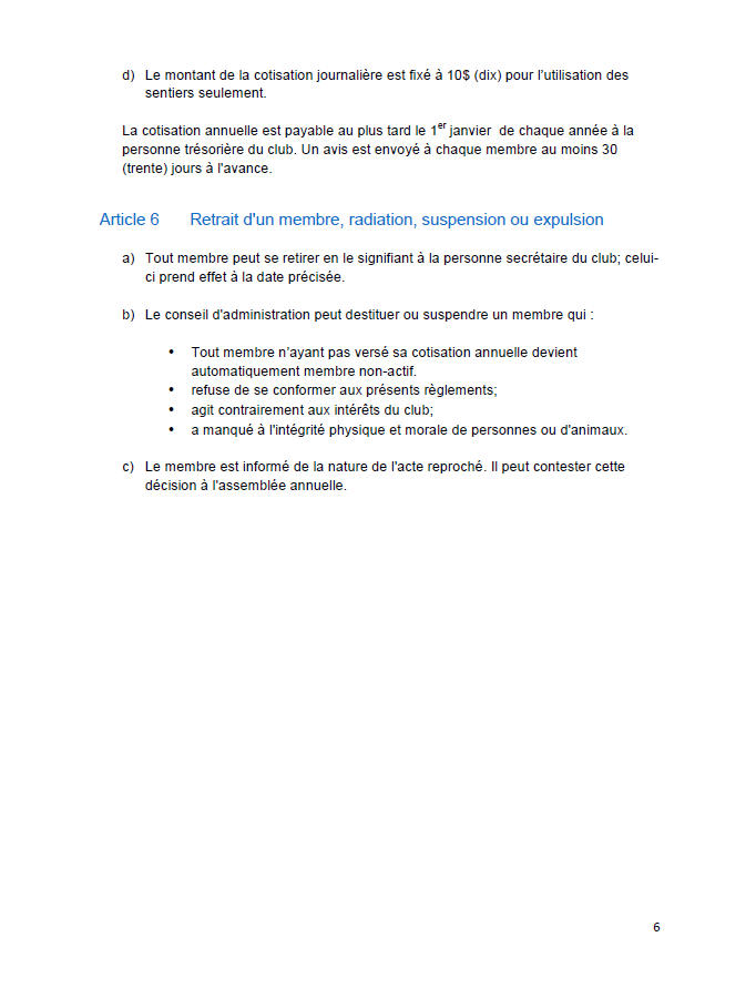 2018 Règlements généraux (6)